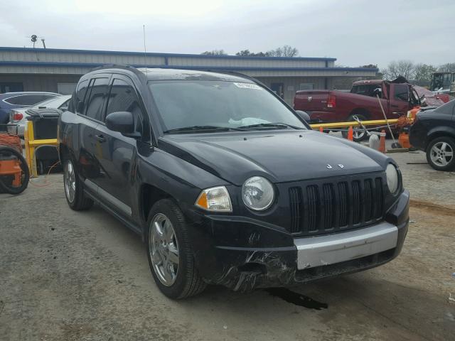 1J8FT57W47D195296 - 2007 JEEP COMPASS LI BLACK photo 1