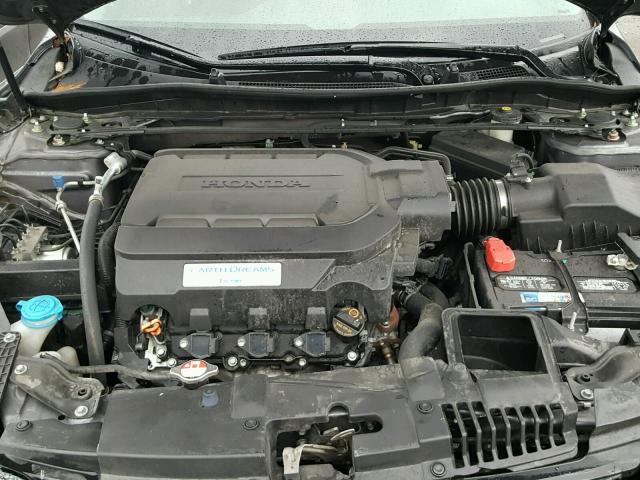 1HGCR3F89EA031302 - 2014 HONDA ACCORD EXL GRAY photo 7