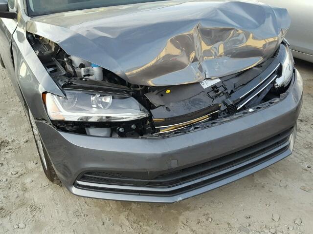 3VW2B7AJ3HM268369 - 2017 VOLKSWAGEN JETTA S Boz foto 9