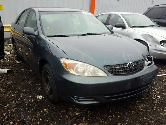 4T1BE32K63U737349 - 2003 TOYOTA CAMRY LE BLUE photo 1