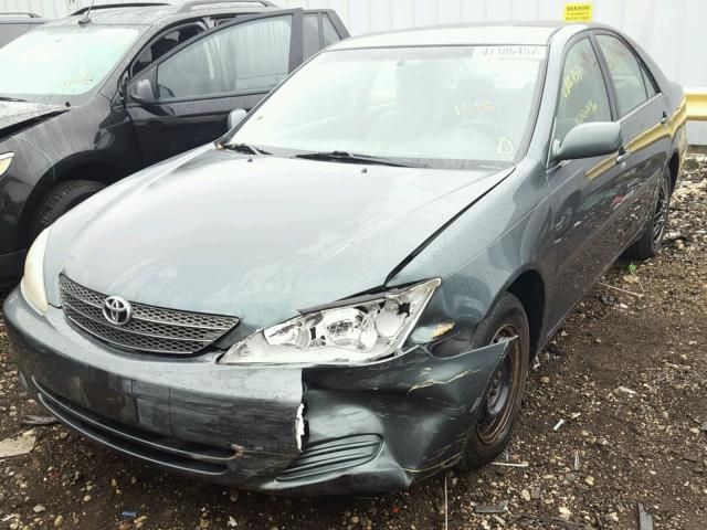4T1BE32K63U737349 - 2003 TOYOTA CAMRY LE BLUE photo 2