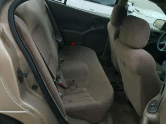 1G2NF52E81C222686 - 2001 PONTIAC GRAND AM S GOLD photo 6