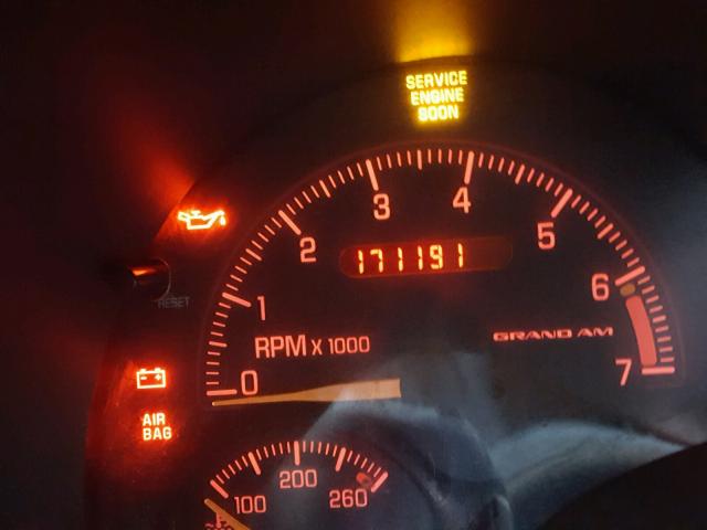 1G2NF52E81C222686 - 2001 PONTIAC GRAND AM S GOLD photo 8