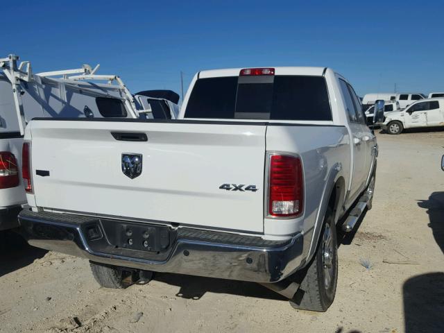 3C6UR5FL8EG208711 - 2014 RAM 2500 LARAM WHITE photo 4