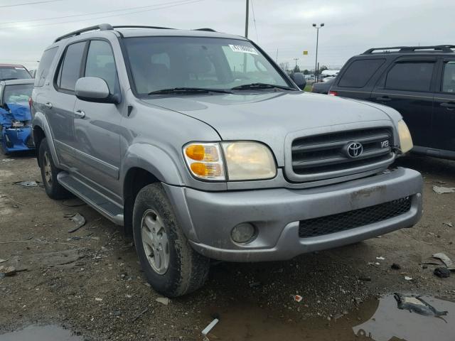 5TDBT44A93S157554 - 2003 TOYOTA SEQUOIA SR SILVER photo 1