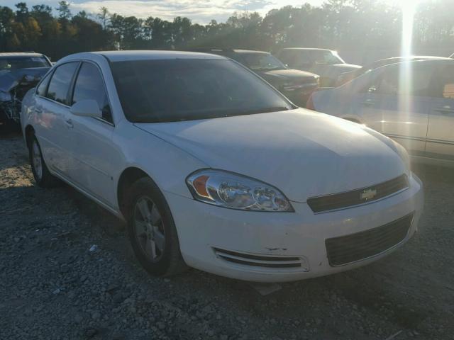 2G1WT55K769137999 - 2006 CHEVROLET IMPALA LT WHITE photo 1