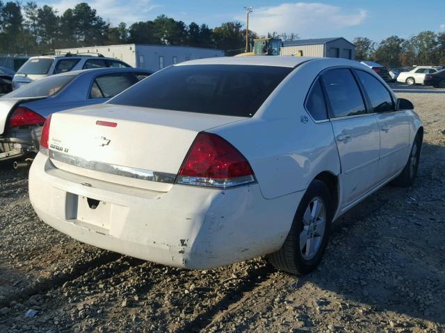 2G1WT55K769137999 - 2006 CHEVROLET IMPALA LT WHITE photo 4