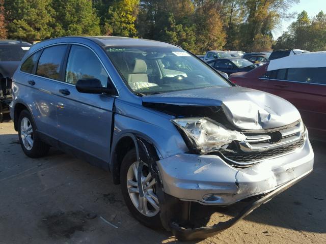 5J6RE4H55BL016125 - 2011 HONDA CR-V EX BLUE photo 1