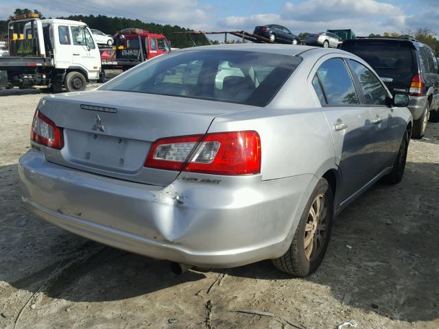 4A3AB36F99E009174 - 2009 MITSUBISHI GALANT ES SILVER photo 4