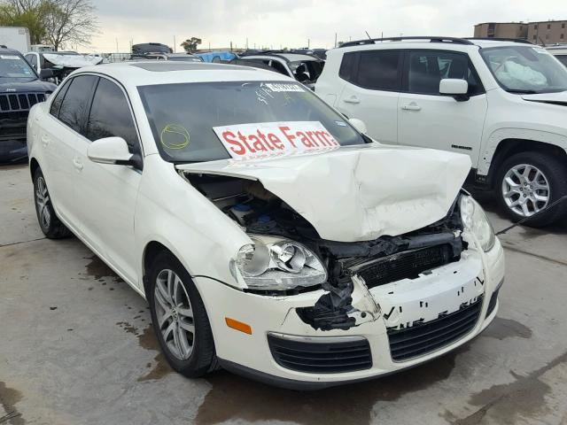 3VWDT71K76M640534 - 2006 VOLKSWAGEN JETTA TDI WHITE photo 1