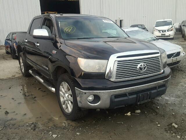 5TFHY5F13AX111675 - 2010 TOYOTA TUNDRA CRE BLACK photo 1