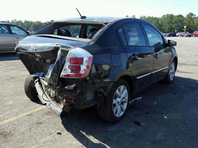 3N1AB6AP3BL694835 - 2011 NISSAN SENTRA 2.0 BLACK photo 4