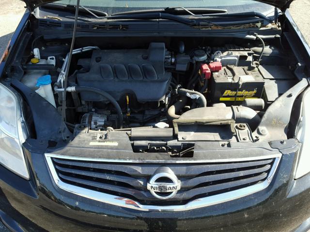 3N1AB6AP3BL694835 - 2011 NISSAN SENTRA 2.0 BLACK photo 7