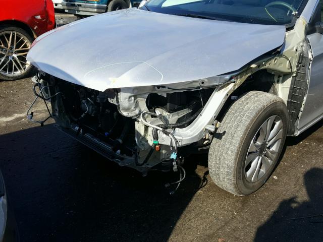 1HGCR2F39EA253675 - 2014 HONDA ACCORD LX SILVER photo 9