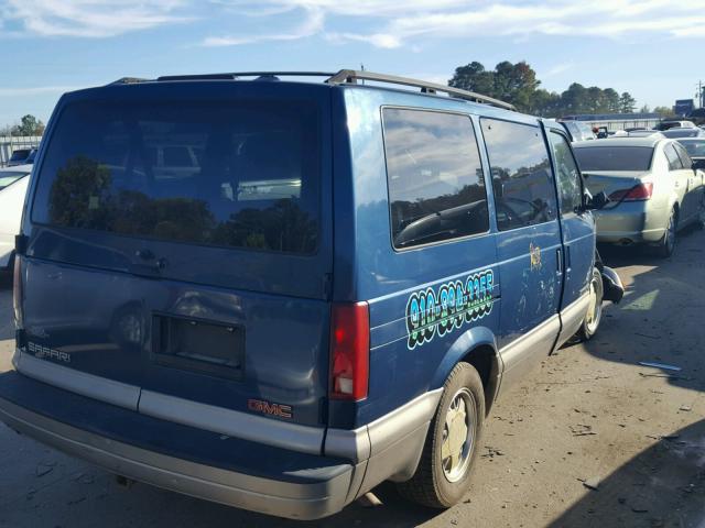 1GKEL19XX2B516137 - 2002 GMC SAFARI XT BLUE photo 4