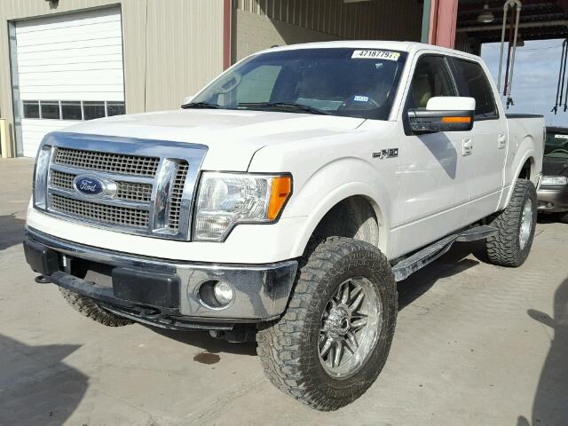 1FTFW1EF7CFC01777 - 2012 FORD F150 SUPER WHITE photo 2