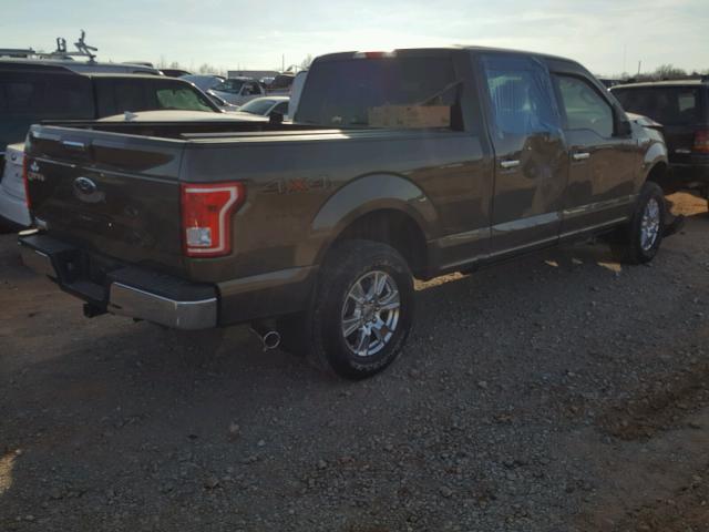 1FTFW1EF8HKC28145 - 2017 FORD F150 SUPER BROWN photo 4