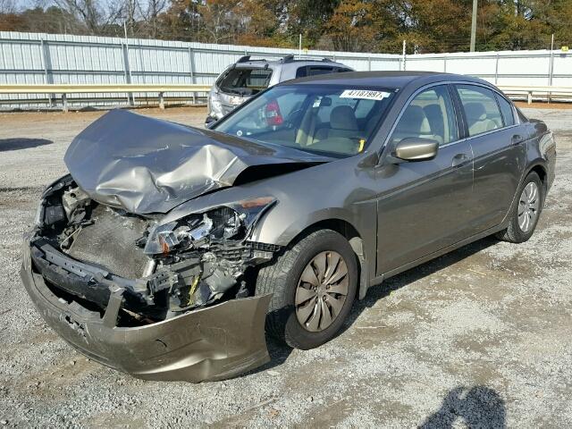 1HGCP2F33AA129806 - 2010 HONDA ACCORD LX GOLD photo 2