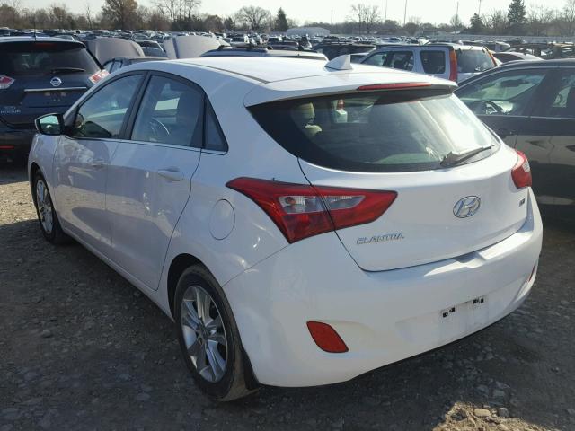 KMHD35LE3DU079817 - 2013 HYUNDAI ELANTRA GT WHITE photo 3