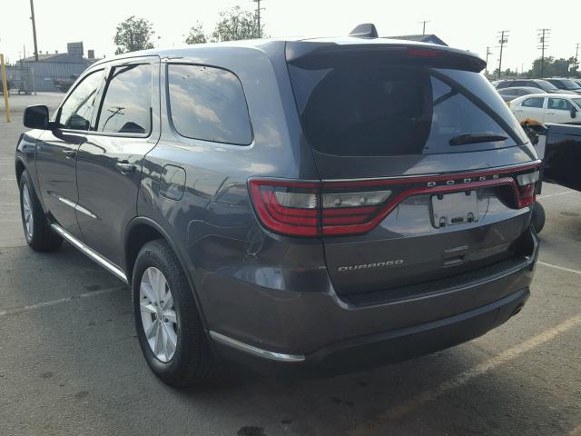 1C4RDHAG0FC169481 - 2015 DODGE DURANGO GRAY photo 3