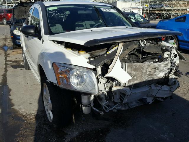 1B3HB48B17D127578 - 2007 DODGE CALIBER SX WHITE photo 1