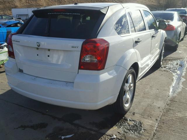 1B3HB48B17D127578 - 2007 DODGE CALIBER SX WHITE photo 4