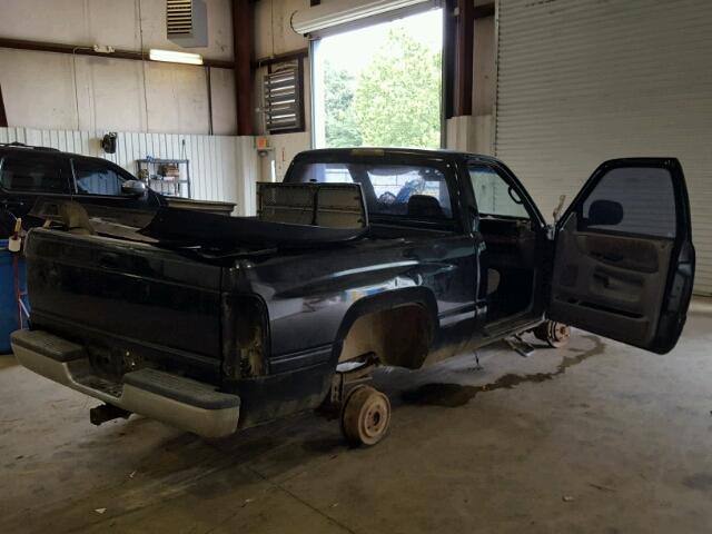 1B7HF16Y1YS569685 - 2000 DODGE RAM 1500 BLACK photo 4