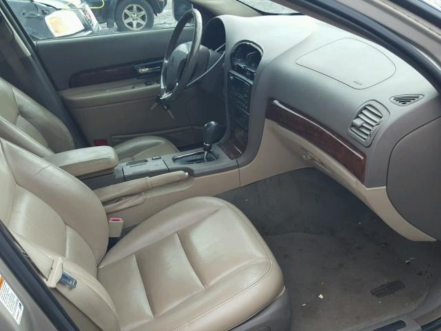 1LNHM87A8YY850021 - 2000 LINCOLN LS BEIGE photo 5