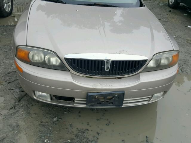 1LNHM87A8YY850021 - 2000 LINCOLN LS BEIGE photo 9