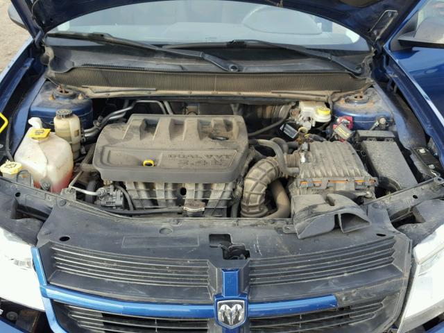 1B3CC4FB3AN119963 - 2010 DODGE AVENGER SX BLUE photo 7