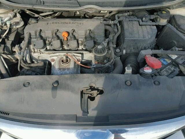 2HGFA16529H358968 - 2009 HONDA CIVIC LX SILVER photo 7