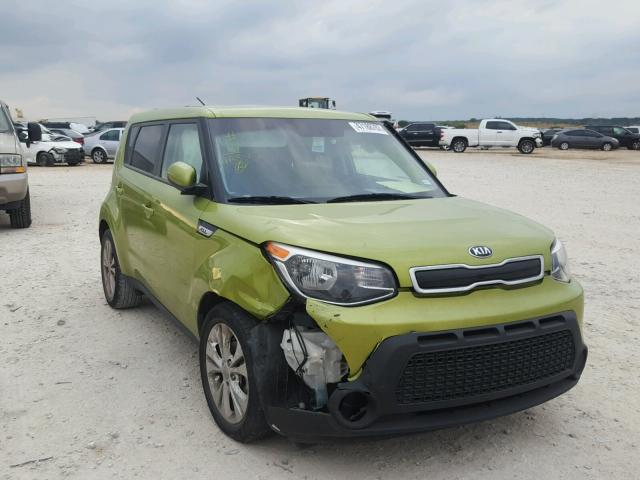 KNDJP3A51F7763477 - 2015 KIA SOUL + GREEN photo 1