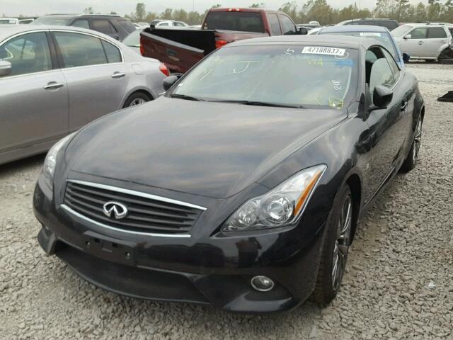 JN1CV6FE5EM901453 - 2014 INFINITI Q60 BASE BLACK photo 2