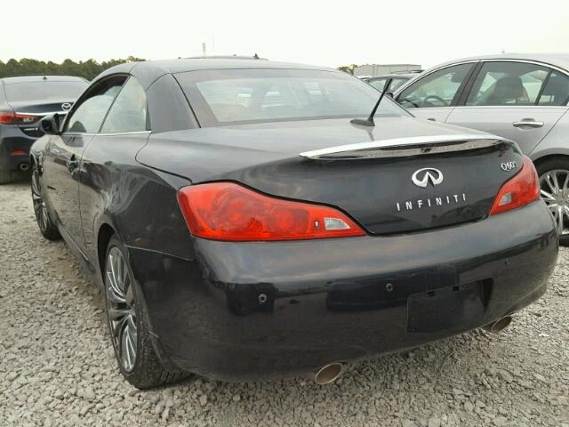 JN1CV6FE5EM901453 - 2014 INFINITI Q60 BASE BLACK photo 3