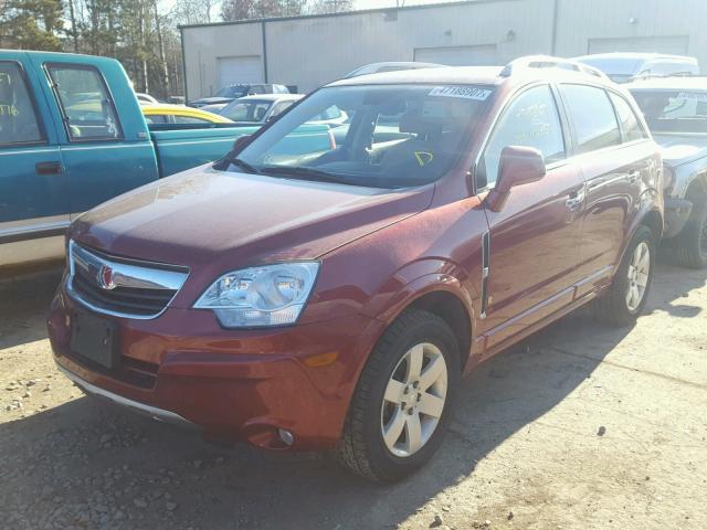 3GSDL63788S686043 - 2008 SATURN VUE XR RED photo 2