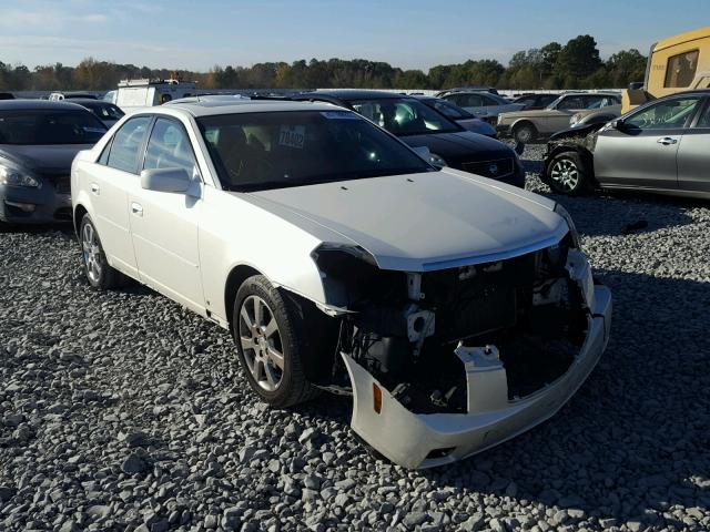 1G6DM57T270136839 - 2007 CADILLAC CTS WHITE photo 1