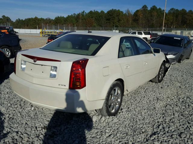 1G6DM57T270136839 - 2007 CADILLAC CTS WHITE photo 4