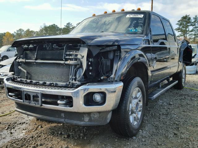 1FT7W2BT5CEB90837 - 2012 FORD F250 SUPER BLACK photo 2