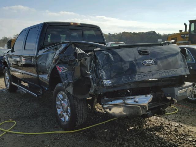 1FT7W2BT5CEB90837 - 2012 FORD F250 SUPER BLACK photo 3