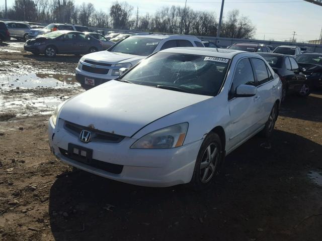 1HGCM56754A031569 - 2004 HONDA ACCORD EX WHITE photo 2