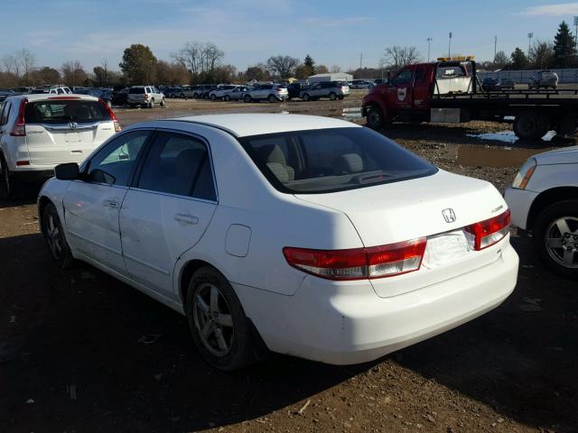 1HGCM56754A031569 - 2004 HONDA ACCORD EX WHITE photo 3