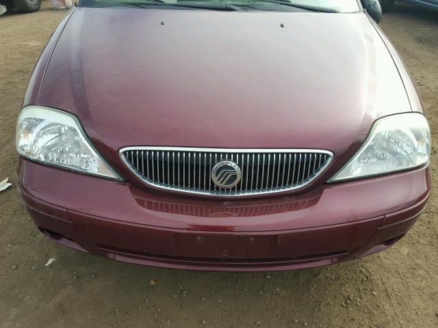 1MEFM50U95A602023 - 2005 MERCURY SABLE GS RED photo 7