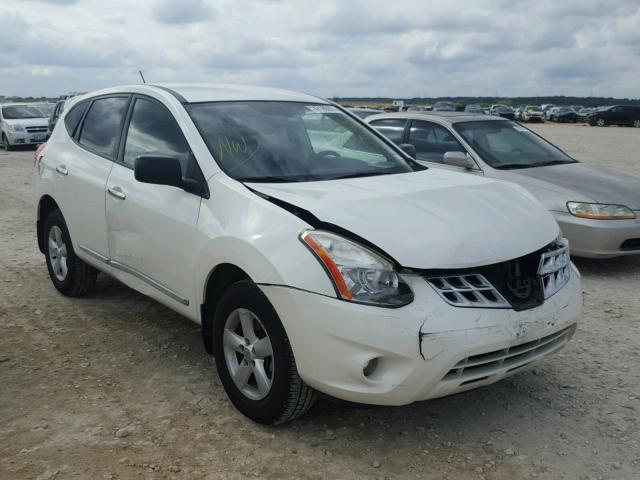 JN8AS5MT3CW272550 - 2012 NISSAN ROGUE S WHITE photo 1