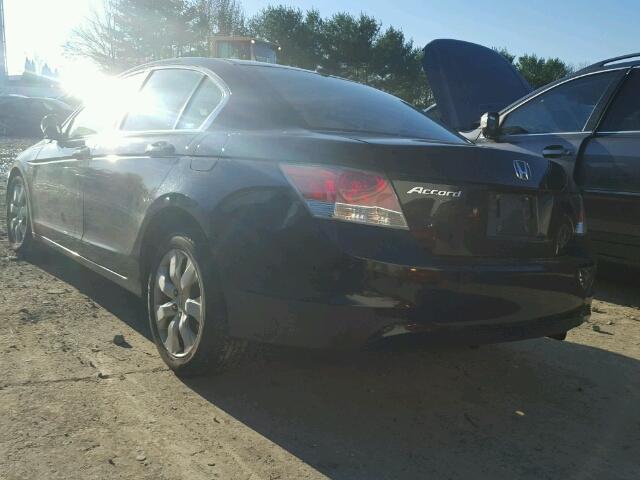 1HGCP26899A075595 - 2009 HONDA ACCORD EXL BLACK photo 3