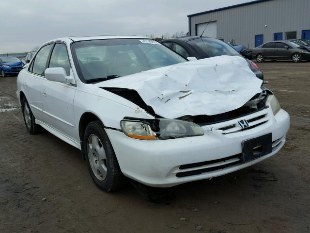 1HGCG165X1A082432 - 2001 HONDA ACCORD EX WHITE photo 1