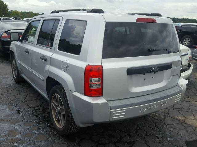 1J4FT48B79D206401 - 2009 JEEP PATRIOT LI SILVER photo 3