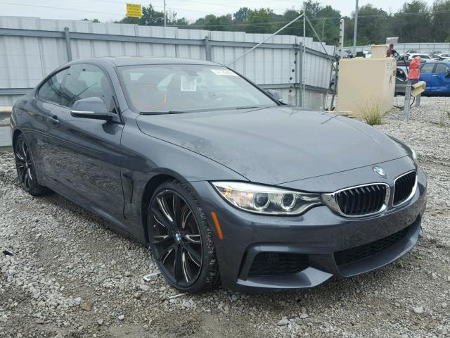 WBA3R1C54FK195515 - 2015 BMW 435 I GRAY photo 1