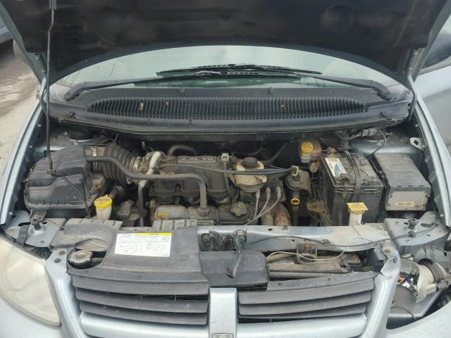 1D4GP24R85B113532 - 2005 DODGE GRAND CARA BLUE photo 7