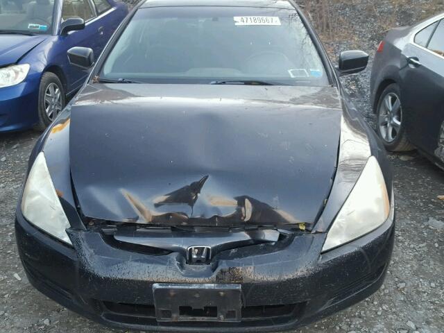 1HGCM72735A002963 - 2005 HONDA ACCORD EX BLACK photo 7