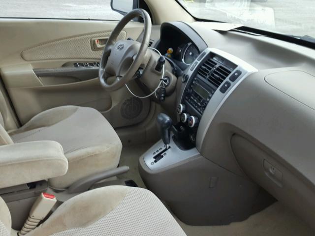 KM8JN72D46U337671 - 2006 HYUNDAI TUCSON GLS BLUE photo 5